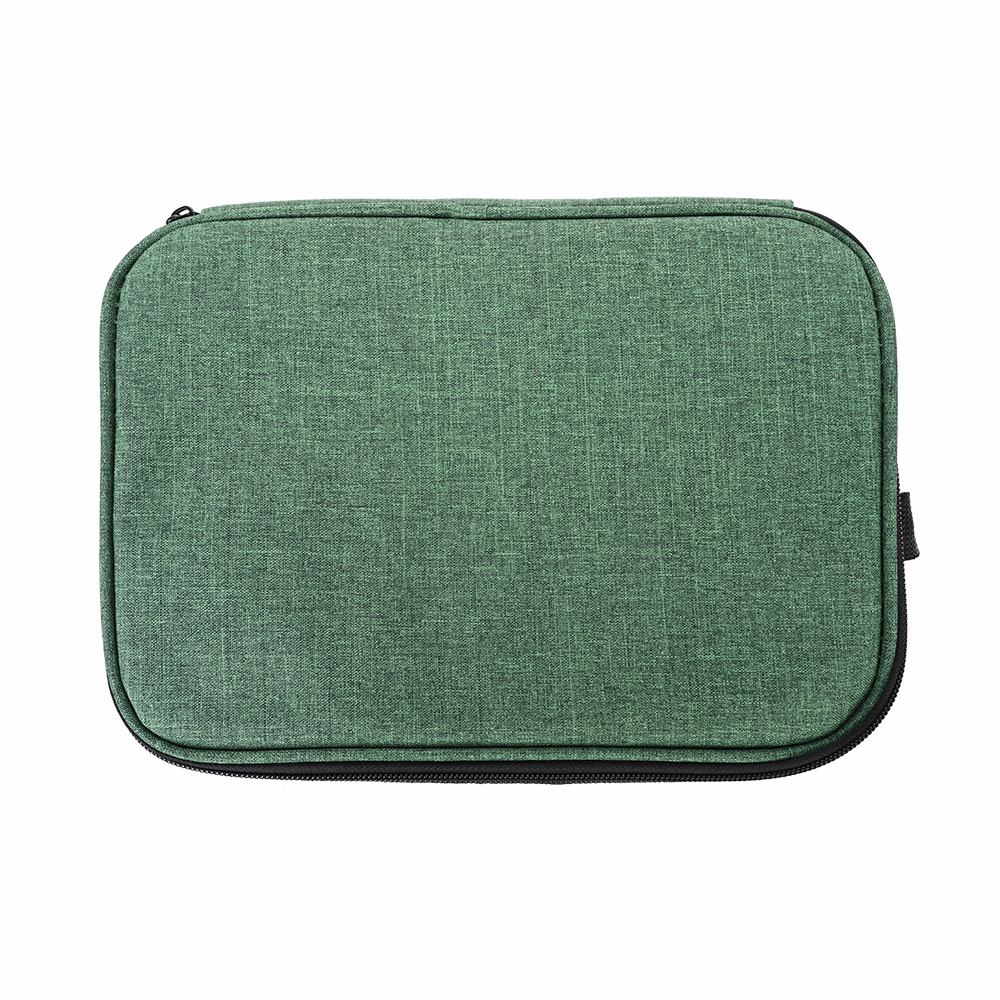 Werbeartikel Kühltasche grün aus 600D Polyester