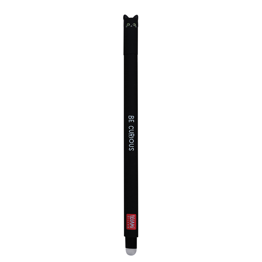 Werbeartikel Legami löschbarer Gelstift Katze