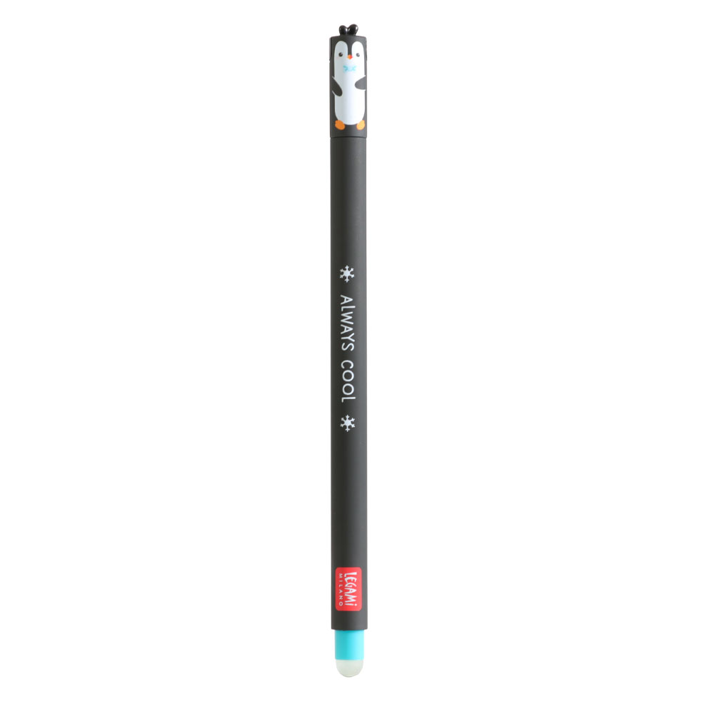 Werbeartikel Legami löschbarer Gelstift Pinguin