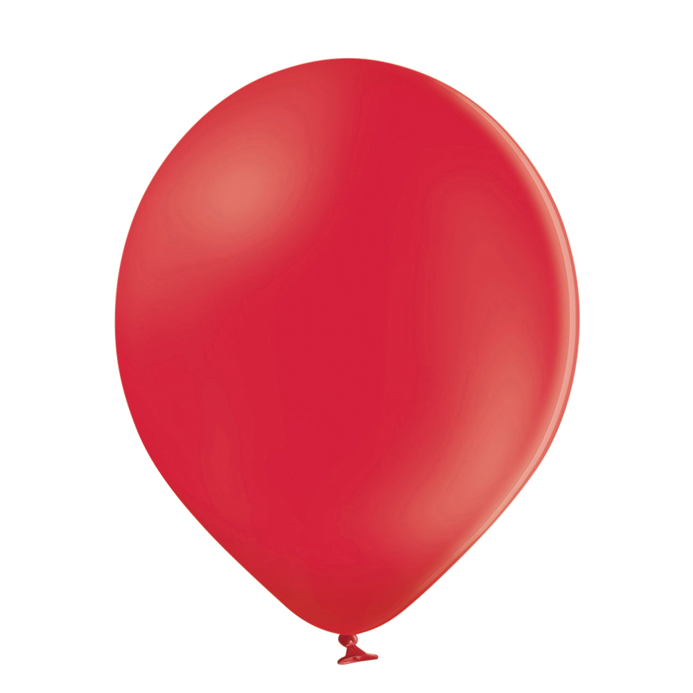 Werbeartikel Luftballons mit Druck rot Naturkautschuk