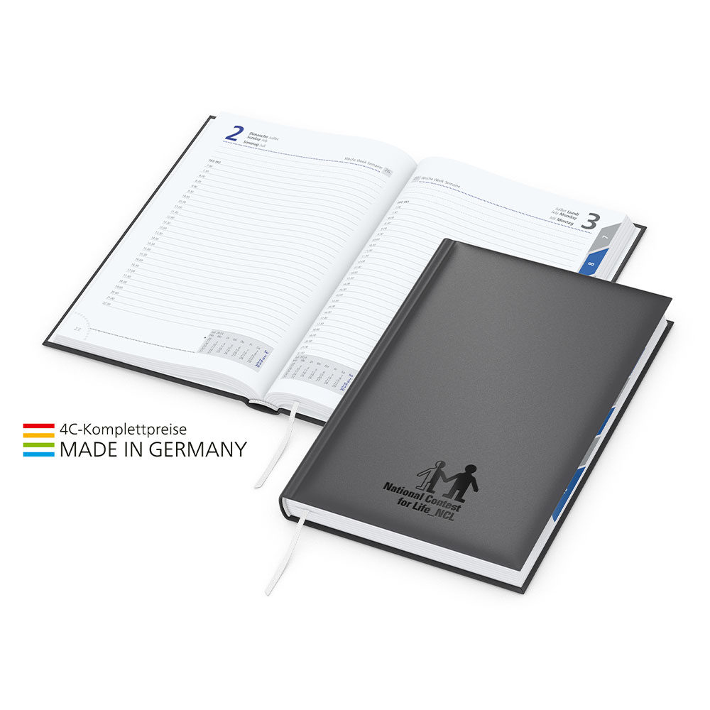 Werbeartikel Manager Register Complete inkl. schwarzer Prägung