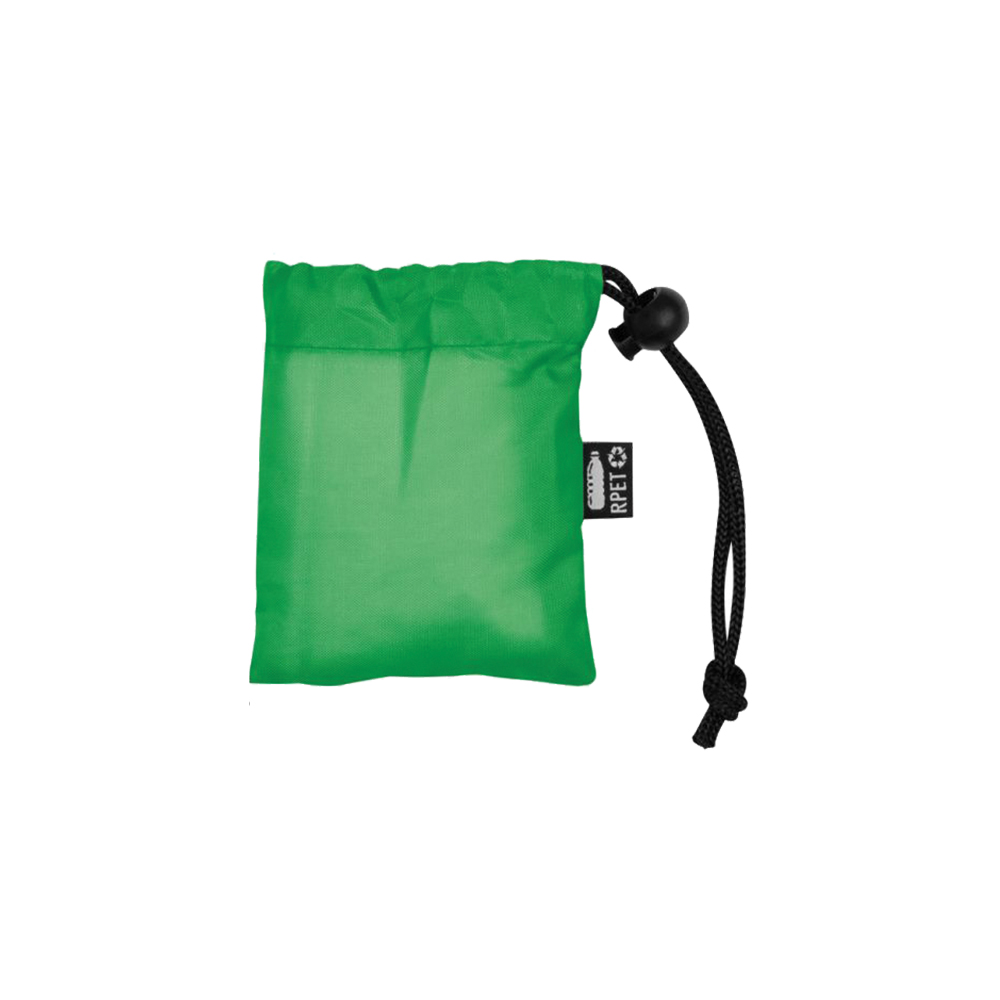 Werbeartikel Regenponcho aus RPET grün