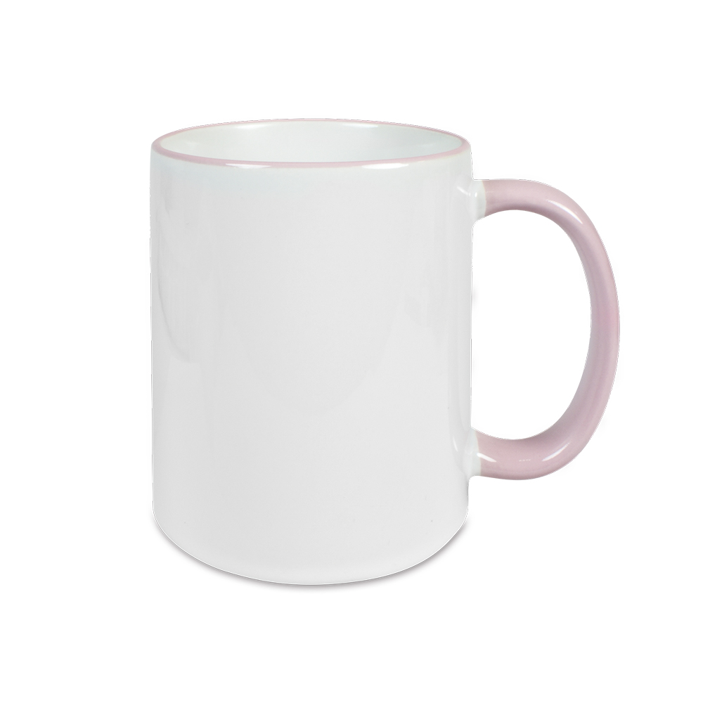Werbeartikel Tasse aus Keramik in Pink | personalisierbare Werbeartikel, Werbetassen