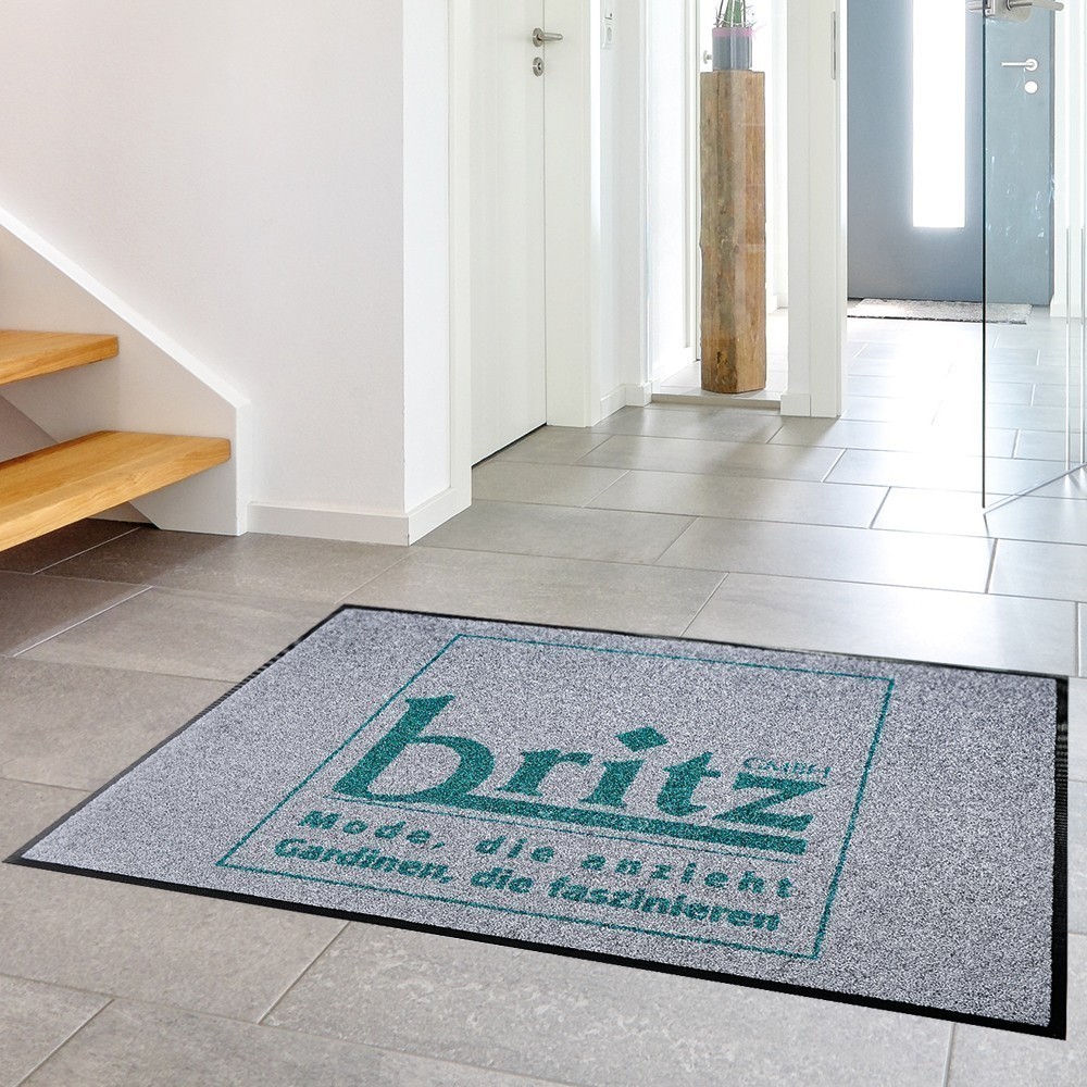 Werbeartikel Schmutzfangmatte 85 x 115 cm mit individ. Logo