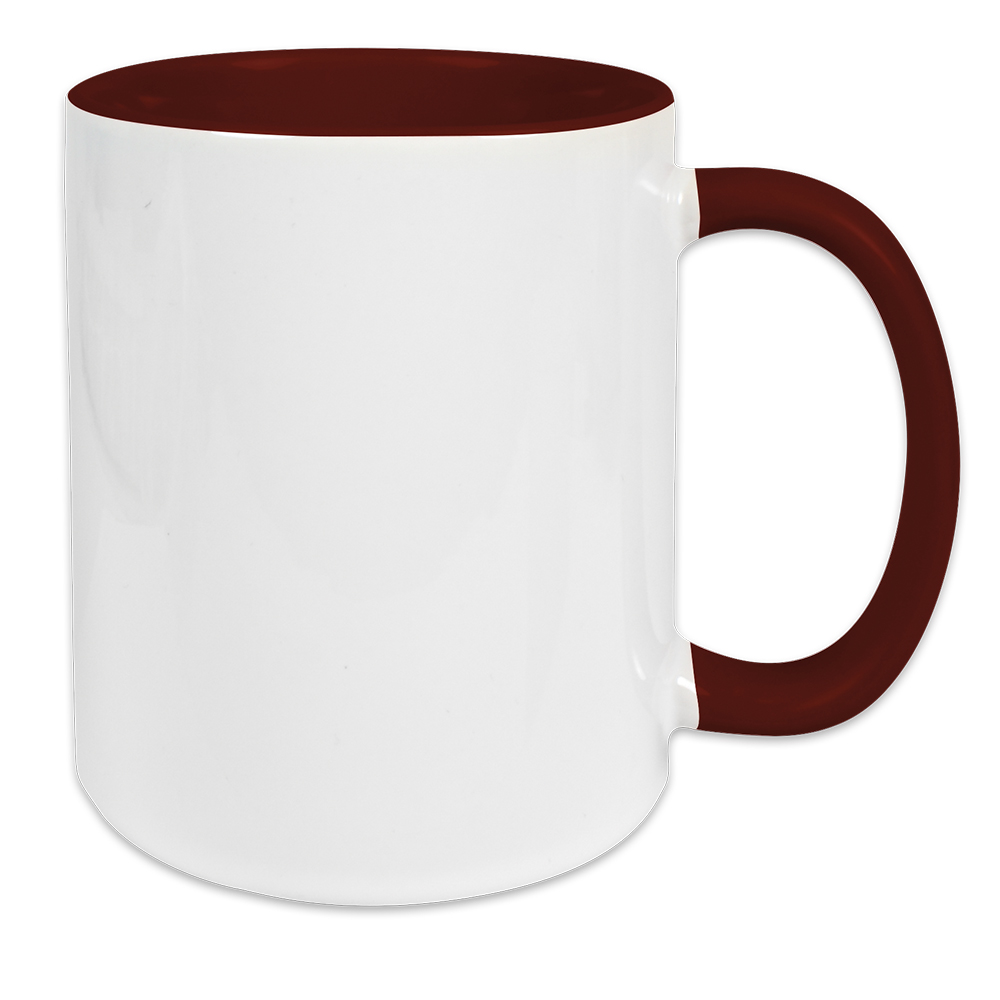 Werbeartikel Tasse aus Keramik in Bordeaux | personalisierbare Werbeartikel, Werbetassen