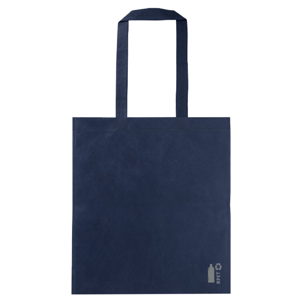 Werbeartikel RPET-Vliesstoff Tasche blau Ryder