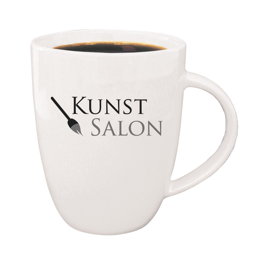 Werbeartikel Keramikbecher mit Werbedruck aus Keramik in 4-farbig | personalisierbare Werbeartikel, Werbetassen