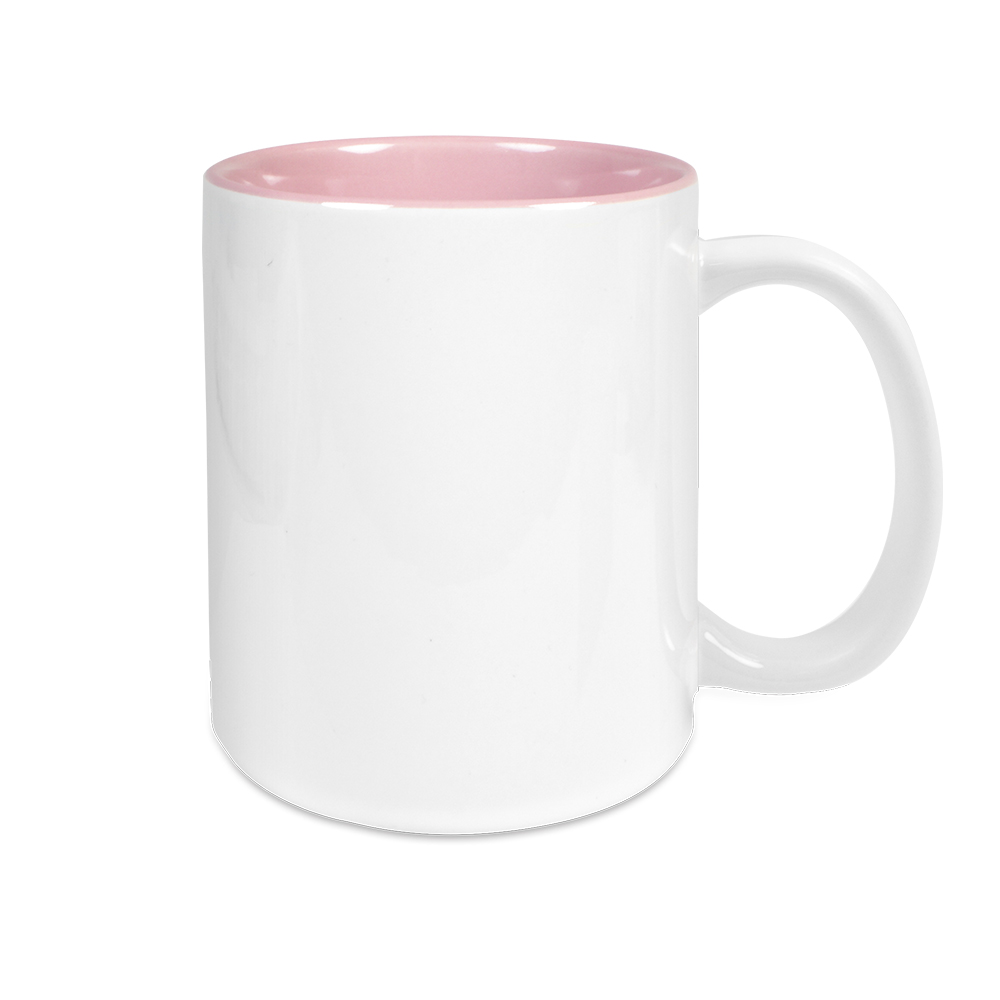 Werbeartikel Tasse aus Keramik in Rosa | personalisierbare Werbeartikel, Werbetassen