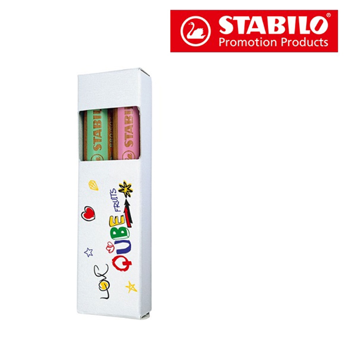 Werbeartikel Stabilo Woody 3 in 1 Duo 2er