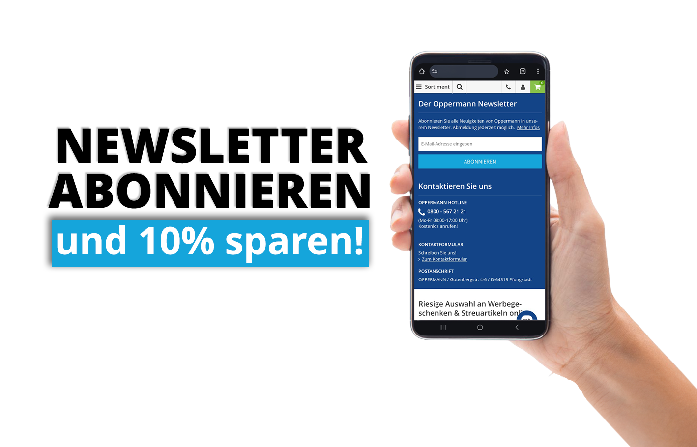 Slider Newsletter Opppi