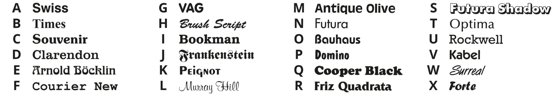 schriften